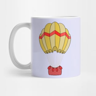 An amazing yellow balloon Mug